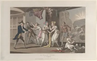 A Tragic Story at Avignon, from "Journal of Sentimental Travels in the Southern Provinces of France, Shortly Before the Revolution"