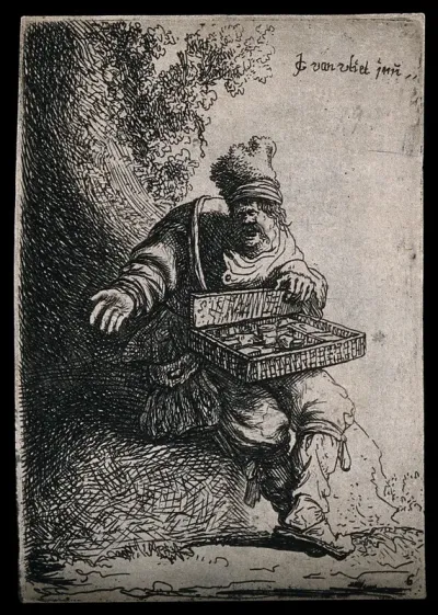 A travelling drug seller