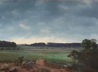 A view from Jægersborg Dyrehave.