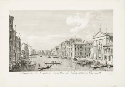 A view from Saint Eustachius to Rialto