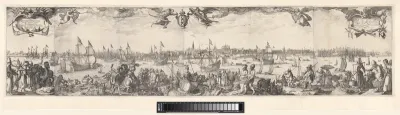 A View of Amsterdam from the north Bank of the IJ