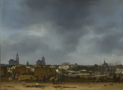 A View of Delft after the Explosion of 1654