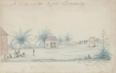 A view on the River Demerary