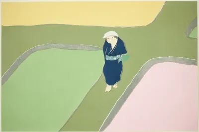 A Walk Around the Paddy Fields, from the series "A World of Things (Momoyogusa)"