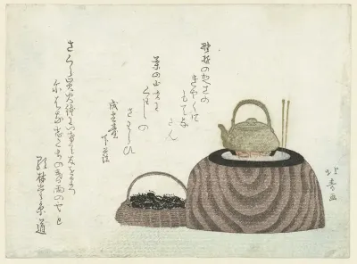 A Water Kettle on a Brazier