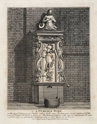 A water pump near Bishopsgate Street