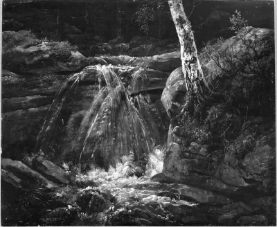 A Waterfall. Study