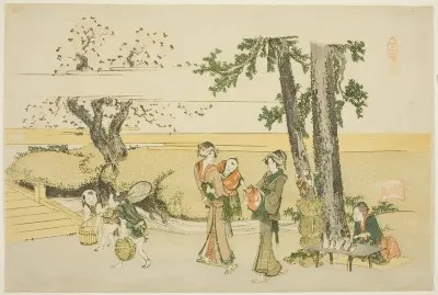 A Wayside Scene (Oji)