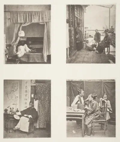 A Whiff of the Opium Pipe at Home; After Dinner; Reading for Honours; The Toilet