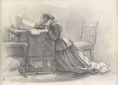 A Wife   Illustration to a Poem