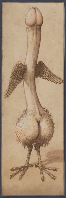 A Winged Phallus in the Shape of a Bird