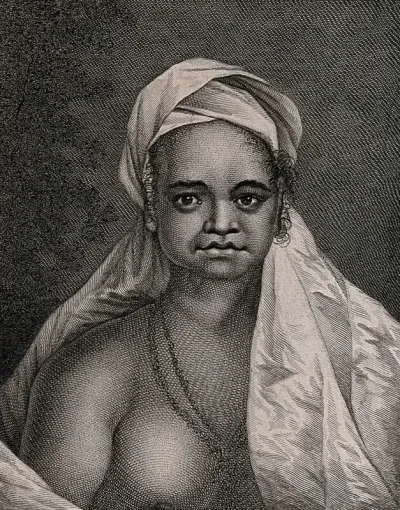 A woman from the island of Tahuata, Polynesia, encountered by Captain Cook on his second voyage