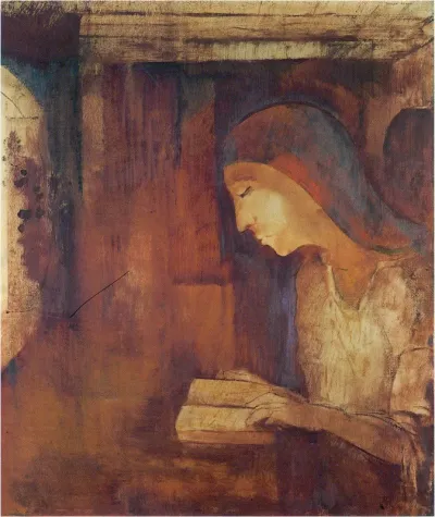 A Woman Reading a Book or Reading