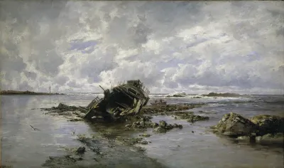 A Wrecked Boat