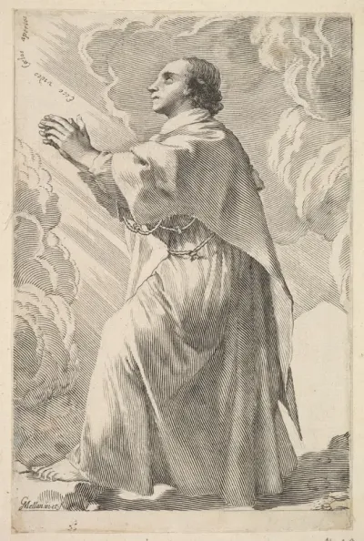 A Young Saint in Prayer
