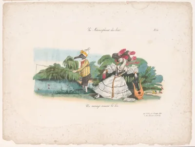 Aalscholver en zwaan als getrouwd stel