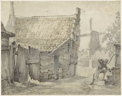 Aan de Papentorenvest te Haarlem