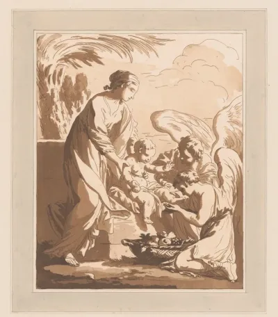 Aanbidding der engelen