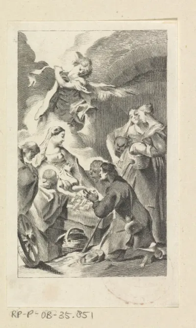 Aanbidding door de herders