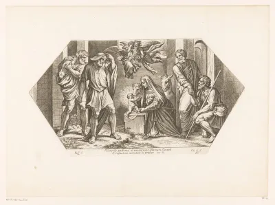 Aanbidding door de herders
