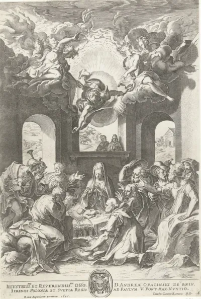 Aanbidding door de herders