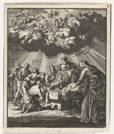 Aanbidding door de herders
