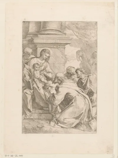 Aanbidding door de koningen