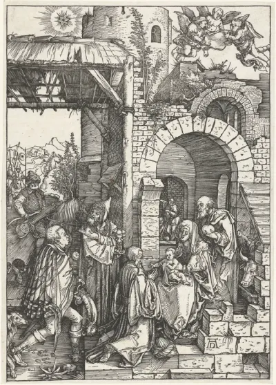 Aanbidding door de koningen