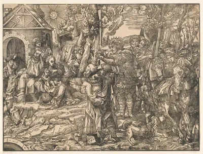 Aanbidding door de koningen
