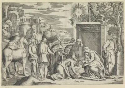 Aanbidding door de koningen