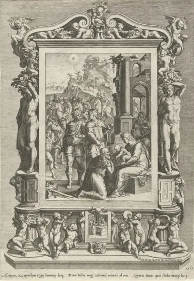 Aanbidding door de koningen