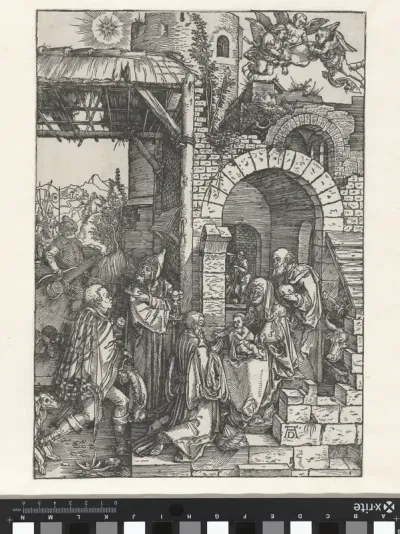 Aanbidding door de koningen