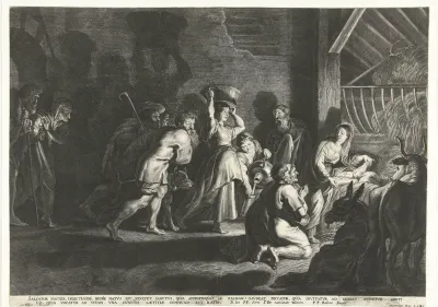 Aanbidding van het Christuskind door de herders
