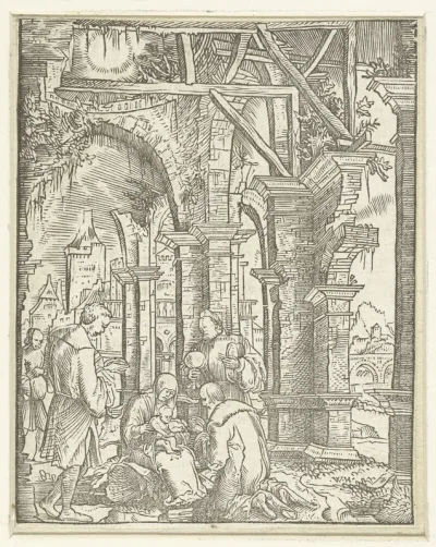 Aanbidding van het Christuskind door de koningen