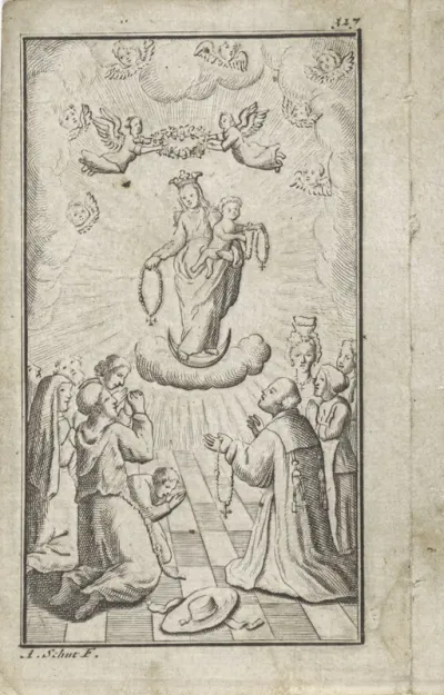 Aanbidding van Maria en het Christuskind