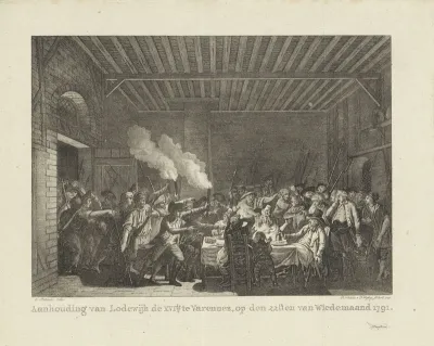 Aanhouding van Lodewijk de XVI te Varennes, 1791