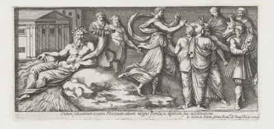 Aankomst van Giovanni de' Medici in Florence