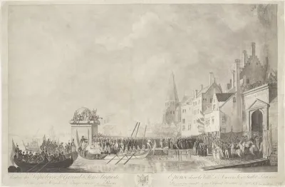 Aankomst van Napoleon en Josephine te Antwerpen, 1803