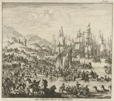 Aankomst van Willem III te Engeland, 1688