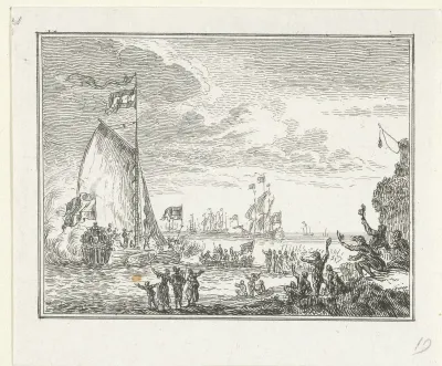 Aankomst van Willibrordus, 691, en Bonifatius in Dokkum gedood, 755