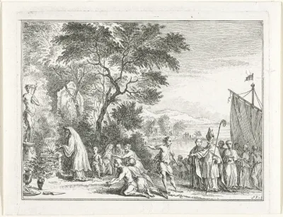Aankomst van Willibrordus, 691
