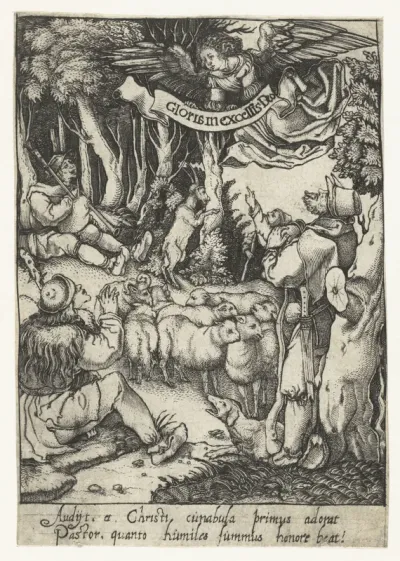 Aankondiging aan de herders