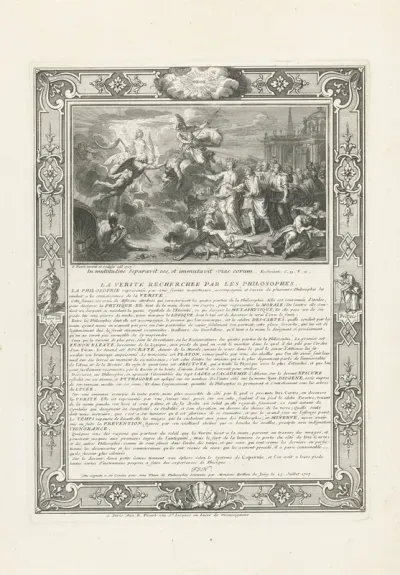 Aankondiging promotie van monsieur Brillon de Joüy, 1707
