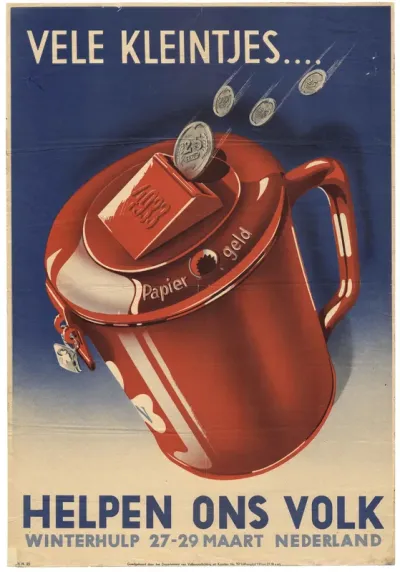 Aankondiging van de collecte Winterhulp Nederland  (WHN), van 27 tot 29 maart.