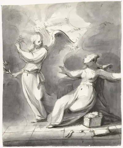 Aankondiging van de geboorte van Christus