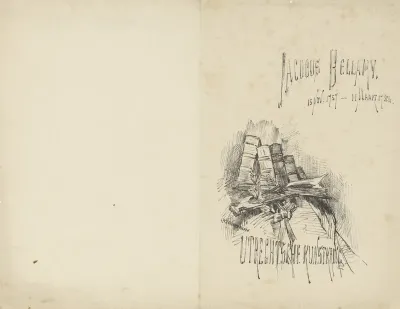 Aankondiging van een tentoonstelling van Jacobus Bellamy in de Utrechtsche Kunstkring
