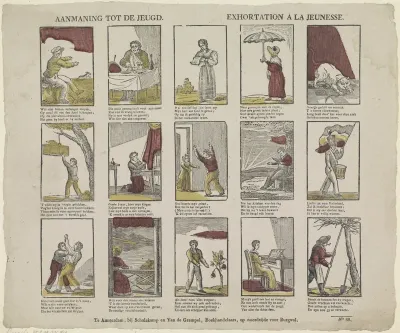 Aanmaning tot de jeugd / Exhoration a la jeunesse