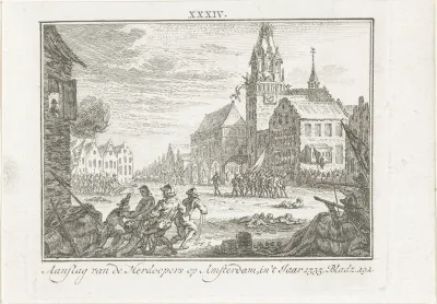 Aanslag van de wederdopers te Amsterdam, 1535