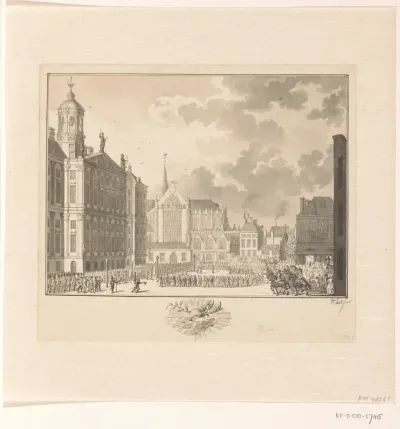 Aanstelling van twee nieuwe burgemeesters te Amsterdam, 1787