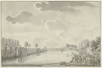 Aanval bij Ouderkerk aan de Amstel bij de Binnen-Bullewijk, 1787
